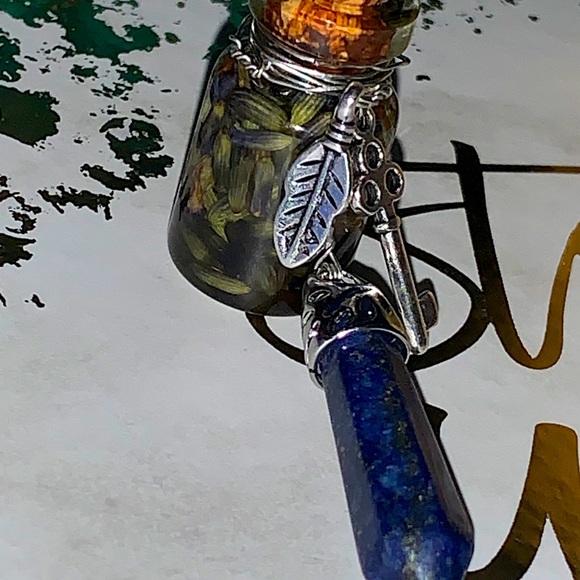 Hecates Key Lapis(SS925)Hecates Blessing Talisman - Picture 13 of 16